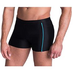 Aquarti Calzoncini da Bagno per Uomo Boxer con Tasca