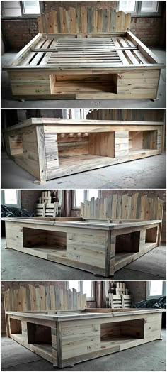 Repurposed Twin Captains Beds Into King Repurposed Twin Captains Beds Into King