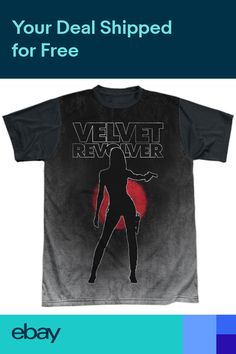 Velvet Revolver Group Shot Licensed Adult T Shirt