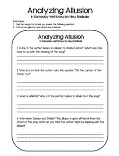 Compare and contrast essay between two stories