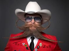 NUOVO 6 emergenza MOUSTACHES Novità Regalo Festa TACHE Cowboy Magnum Costume
