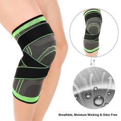 9 Best Knee Compression Sleeve Images Ankle Knee Brace Compression Sleeve With Patella Ilizer Straps