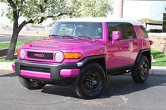pink convertible fj cruiser