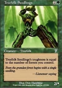 4x Deadwood Treefolk x4 MTG