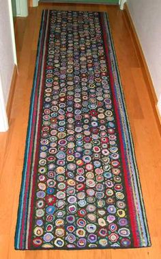 Large Primitive Style Hand Hooked Wool Rug Hallway Runner Large Primitive Style Hand Hooked Wool Rug Hallway Runner Americana Cheryldeckerdavis Pinterest