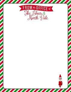 elf on the shelf stationary elves stationary and shelves candy cane stationary