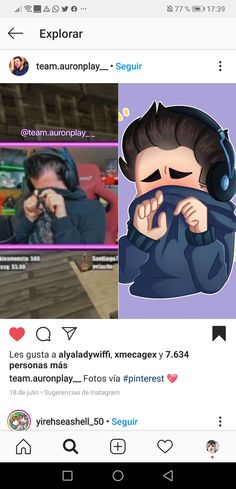 180 Ideas De Auron Youtubers Españoles Imagenes De Youtubers Rubius