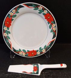 Vintage Round Vegetable Serving Bowl 9 by Kobe China Charlton Hall Christmas Made in Japan Gold Backstamp