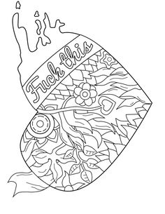 You may download these free printable swear word coloring pages ... You may download these free printable swear word coloring pages ...