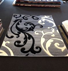 56 Best Black And White Area Rugs Images On Pinterest Carpet Decorative White Black And Gray Area Rugs For Home With Artistic Pattern