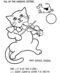 nursery rhymes quiz coloring page hand embroidery childrens stories pinterest nursery mother goose and hand embroidery