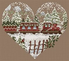 191 best cross stitch trains boat cars etc images on pinterest in christmas train cross stitch