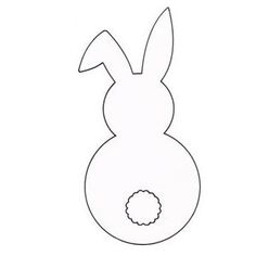 27 Best Easter Bunny Template Images Hy How To Make A Cute Easter Bunny Card Template