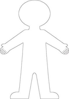 Paper Doll Template - FREE DOWNLOAD