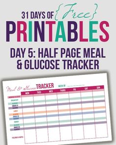 blood glucose tracker