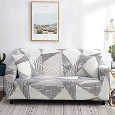 Color 1,1-Seat 90-140cm RONGER Housse De Canap/é Extensible Sectionnelle /élastique pour Canap/é De Salon Housse De Canap/é en Forme De L Housse De Fauteuil Simple//Deux//Trois Places