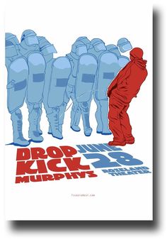 dropkick murphys nashville poster by luke howard music love dropkick murphys flyer