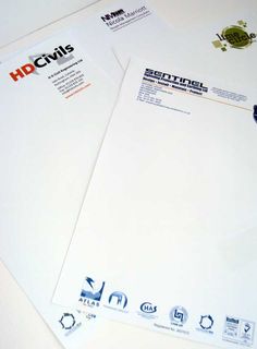 custom letterheads