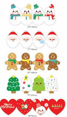 27 best kawaii christmas images on pinterest christmas decorations kawaii christmas cards