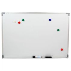 professional magnetic whiteboard with bonus marker eraser and magnetic buttons - Magnetic White Board professional magnetic whiteboard with bonus marker eraser and magnetic buttons - Magnetic White Board