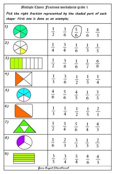 free fraction worksheets homeschool math fractions worksheets fractions worksheets grade gambarinus post date dec