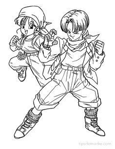 Este Articulo Lo Hago Porque Hay Muchas Mamas Que Me Pidieron Para Sus Hijos More Information Dragon Ball Z Coloring Page