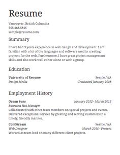 a stay at home mom resume sample for parents with only a little
