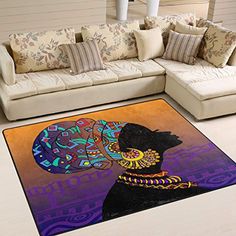 ALAZA Hipster Animals Alphabet ABC Area Rug for Living Room Bedroom 5'3 x 4' ALAZA Hipster Animals Alphabet ABC Area Rug for Living Room Bedroom 5'3 x 4'