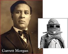 GARRETT MORGAN Cleveland Firemen Photo Gas Mask Inventor STORY OF AMERICA CARD
