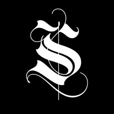 Letter S By Daydreamer59 On Pinterest Drop Cap Monogram Letters Slightly Modified From An Fot Guest Post 2017 36daysoftype 36daysoftype04 36days S Friendsoftype