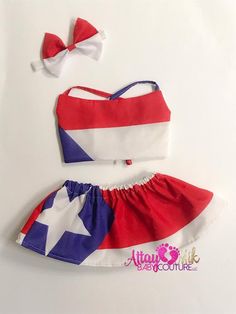 Puerto Rico Boricua Taino Flag Island Coqui Toddler Girls T Shirt Kids Cotton Short Sleeve Ruffle Tee