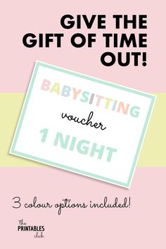 printable babysitting coupons free baby sitting voucher printable babysitting coupons
