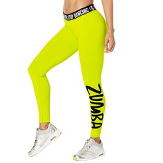 Zumba Dance Workout Capri Pants Athletic Compression Leggings Pantalones para Mujer