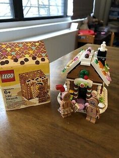 5005156 New and Sealed Ginger Bread House Storage Lego Gingerbread Man