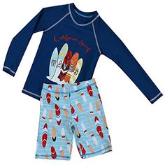 NWT Gymboree Boys Rash Guard Shark Swim trunk Shorts Swimsuit Set UPF 50+