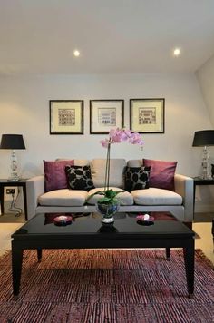 gray and purple living rooms ideas grey purple modern living