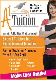 sample pamphlets for tuitions