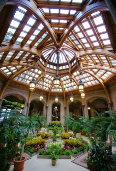 Winter Garden inside #BiltmoreHouse in Asheville, North Carolina. More #Biltmore photos: www.romanticasheville.com/Biltmore.html Indonesia, Beautiful, Fantasy, Jardim, Garten, Haus