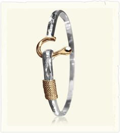 Sonya St Croix Island Carribean Sterling Silver Hammered Cuff Hook Bracelets From Virgin Islands This Ones A J For St John I