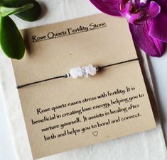 Rose quartz bracelet Amethyst jewelry Fertility bracelet Balance bracelet Stress relief gift for mom gift for grandma gift for teacher gift