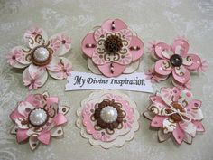 paper flower embellishments for cards magdalene project org paper flower embellishment