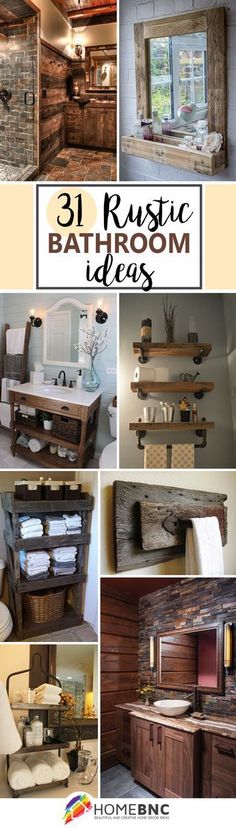 Rustic Bathroom Design Ideas … Rustic Bathroom Design Ideas …