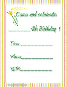 170 best free printable birthday party invitations images party printable birthday invite
