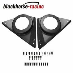 L /& R Door Speaker Pod Set UTV Off-road For Polaris RZR 900 900S XP1K XP1000 ACE