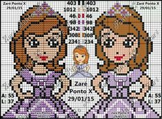16 Ideas De Sofia Princesa Punto De Cruz Disney Punto De Cruz Princesa