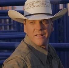 Image result for headshot kiefer sutherland cowboy hat