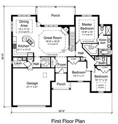single story open floor plans | - one story 3 bedroom, 2 bath single story open floor plans | - one story 3 bedroom, 2 bath