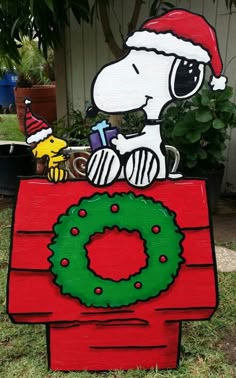 Snoopy Yard Sign Snoopy Yard Sign