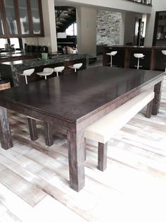 This Is Sucha Cool Idea Pool Table And Dining All In One Www Colors Convertible Pool Tables Generation Chic