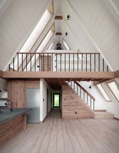 Что такое дом-шалаш или А-дом (A-house, A-frame house)